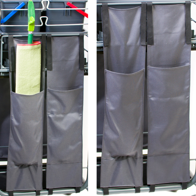 Текстильный модуль для хранения мусорных мешков или приспособления Duster